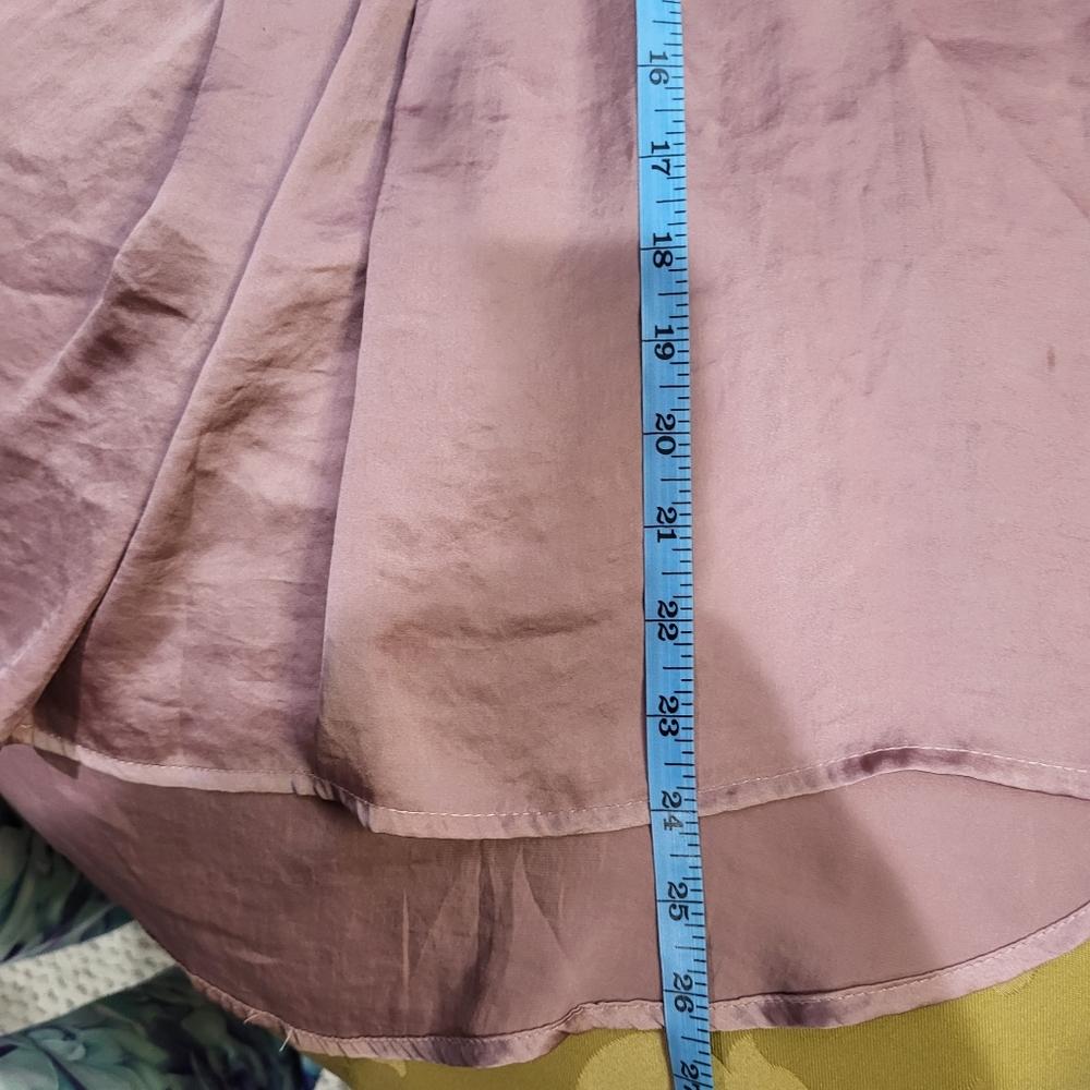 Happening In The Present (H.I.P) Dusty Rose Racerback Sleeveless Blouse - Picture 8 of 8